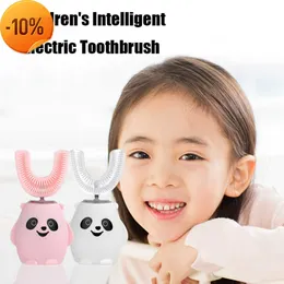 ニューキッズU字型エレクトリック歯ブラシソニック歯ブラシ360度スマート歯ブラシソフト歯ブラシ