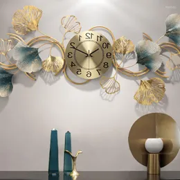 Duvar Saatleri Metal Oturma Odası Saat Tasarım Lüks Creative Saat Mutfak Fantezi Olağandışı Relojes De Pared Ev Aksesuarları
