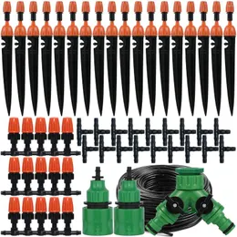 Attrezzature per l'irrigazione KESLA 10M-25M Sistema di irrigazione a goccia automatico Micro Kit spruzzatore da giardino Gocciolatore regolabile Nebulizzazione Atomizzazione