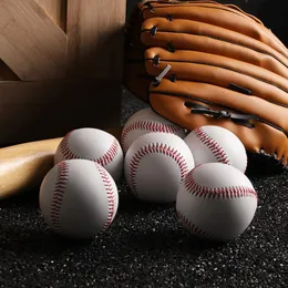 Piłki 9 cali Noctilucent Baseball Glow w ciemnym oficjalnym rozmiarze 7,2 cm Luminous Ball do rzucania na boiski