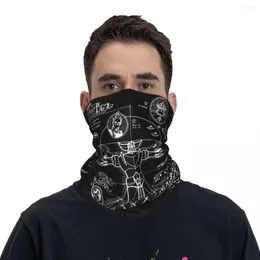 スカーフUFOロボットグレンダイザーDa Vinci Goldorak Bandana Neck Gaiter Printed Face Scarf Multifunctional Mask Runing Unisex Adult