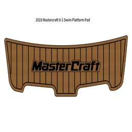 2010 Mastercraft X-1 Platforma pływacka łódka eva pianka faux teokowa mata podłogowa