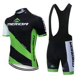 Велосипедные майки комплекты комплекс 2023 мужской шорт для одежды костюма Merida Man Summer Uniforms Sports Set Set Stans MTB Gel Clothing Laser Cut 230614