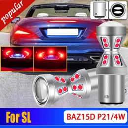 Novo 2X P21/4W 566 LED Tail Stop Brake Light Bulbs BAZ15d Lâmpadas Para Mercedes-Benz SL 280 350 500 600 63 65 AMG Black Series 1993-2016