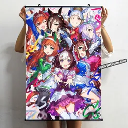 Demon Slayer Hanging Scroll Pintura, Desenhos Animados Impresso Anime, Home  Decor, Cartaz de parede, Sala de