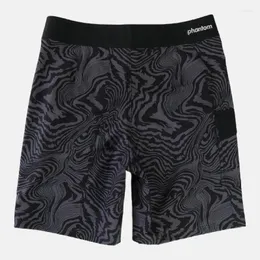 Herrshorts Högkvalitativ anpassad din logotyp Boardshorts Surf 4 Way Stretch SubliMation Tryckt Men Beach Swimtrunks till salu