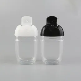 30ml désinfectant pour les mains vide bouteilles demi-rondes en plastique PET enfants portent mignon bouteille d'eau désinfectante portable Ipgwa