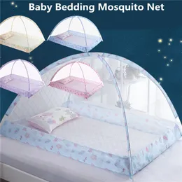 CRIB NETTING BOTTLESS BARNS MOSQUITO NETS Säng Net Baby Dome Portable Foldbar Baby Bed Children Myggnät 230613