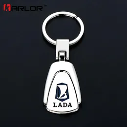 Para Lada Metal Chaveiro Chaveiro Auto Chaveiro Acessórios Carro Estilo Para Lada Granta Niva Priora Kalina 2 Largus Vesta XRAY8240259m