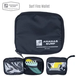 Nos Guard Ananas Surf Surfboard Fins Pouch Bag Cover Wallet Holder Storage Kitesurfboard Sup Wakesurf Accessories 230613