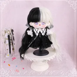 Doll Accessories Bjd Doll 1/3 1/4 1/6 1/8 Two-Color Splicing High Temperature Fiber Curling Multicolor Optional 230613