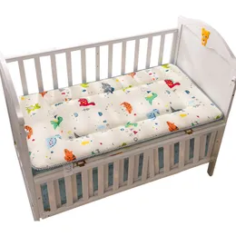 Постилочные наборы для кроватки матрас для малыша для кровать двойной стороны хлопковая сетчатая сетка для мальчиков девочки, младенец 120x60 см 230613
