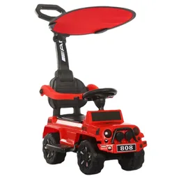 3 in 1 Baby Walker KidsTrolley Passeggino Push Scooter Quattro ruote Ride On Car Toys Con sedile Maniglia Musica Scorrevole Car Per 1-4Y