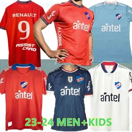 22 23 Luis Suarez Club Nacional قمصان كرة القدم في أوروغواي الزي الرسمي Asuncion National 2022 2023 Brahian Ayala Danilo Santacruz Carlos Arrua قمصان CHAMPIONS SPECIAL