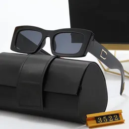 designer Fashion Designer Zonnebril Luxe Goggle Strand Zonnebril Voor Man Vrouw 7 Kleur met doos Nieuwe Zijbrief