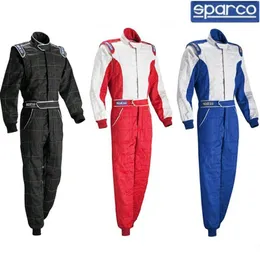 Cycling Jersey Sets Sparco Car Racing Suit Practice Service Men and Women Go Kart Drift Waterproof Windproof 3 Color 230614
