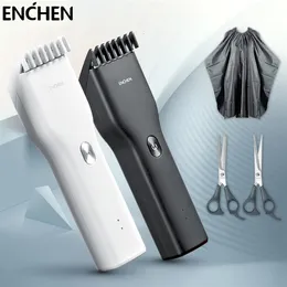 Hair Trimmer ENCHEN Boost Hair Clippers for Men Children Family Use Rechargeable Cordless Hair Trimmer Portable Electric Haircut 230613