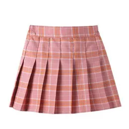 Skirts Girls Pleated Children's Cotton Bottoming Princess Anti Safety Pants Kids School Students Casual Skirt 1 14Y 230614