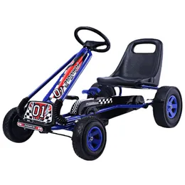 2023 New Go Kart Kids Ride On Car Pedal Powered 4 Wheel Racer Toy Stealth Outdoor Car