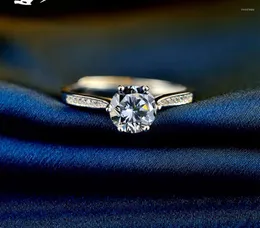 REARS CLUSTER الإصدار الكوري البسيط زركون الزركون يدوية الدائرة الخاتم الماس ، ثمانية قلوب وسهام مقترح أزياء الفتيات