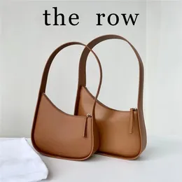 The New Mens the Row Half Moon Womens vercling bag luxurys 토트 디자이너 Pochett