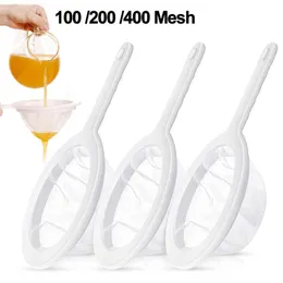 New 400Mesh Soy Filter Bag Reusable Milk Nut Milk Tea Coffee Yogurt Strainers Household Food Nylon Filter Bags Kitchen Accessories