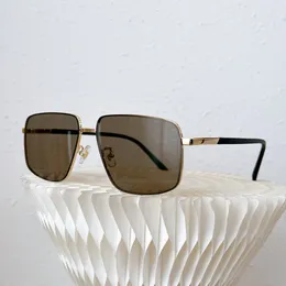 Occhiali da sole da uomo semplici lenti con montatura in metallo TAGLIA 61 14 147 occhiali da sole da donna 100% protezione UVA UVB Lunette