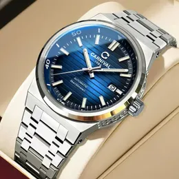 Wristwatches Relogio Masculino CARNIVAL Mechanical Business Watch For Men Automatic Wrist NH36A Movement 2023 Reloj Hombre