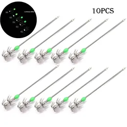 Haczyki rybackie 10pcs podwójnie warstwy parasolowe haczyki kałamarnicy wymiana haczyka rybacka mątwa rybacka na zewnątrz sprzęt narzędzi 230614