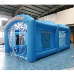 8x4x3mH (26x13x10ftH) with blower Free Ship Outdoor Activities Inflatable Spray Booth Car Parking Tent Bubble Garage for sale