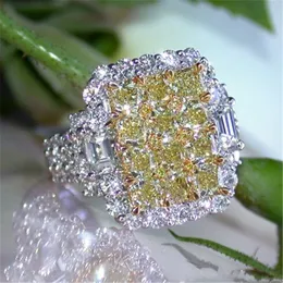 Vintage Pineapple ring Silver Color AAAAA Cubic Zirconia Statement Party Wedding Band Rings for women men Finger Jewelry