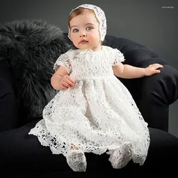 Girl Dresses Flower Dress Robe Christening Gown Baby Lace Toddler For Age 3-24 Months Vestidos De Comunion