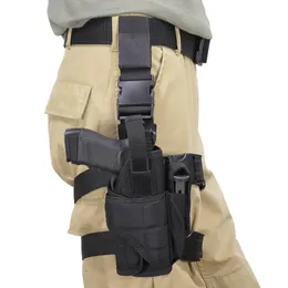 1000D Nylon Universal Tactical Drop Leg Thigh Holster Hunting Army Airsoft Pouch Case Holsters7468234268f