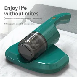 Instrumento de remoção de ácaros de cama portátil a vácuo para colchão aspirador de pó removedor de ácaros sem fio máquina de limpeza para lençóis de travesseiros 230614