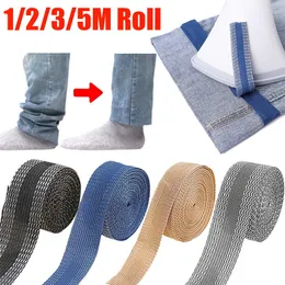 New Self-Adhesive Pants Paste Edge Shorten Repair Iron On Pants Clothing Tape No Sew Hemming For Trousers Legs Edge DIY Sewing Tools