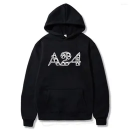 Herrtröjor allt överallt på en gång hoodie a24 googly ögon pufftryck logotypen långärmad kvinnor män tröja 2023 roliga kläder