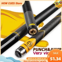 Billiard Accessories PREOAIDR 3142 Carbon Fiber Punch Jump Cue Stick Break Maple Technology Shaft Pool cue 230614