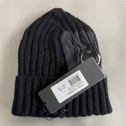 Berretti di utilità in lana merino extra fine una lente logo berretti da uomo all'aperto knitte caldi cappelli da donna con teschio cappello unisex278S250V