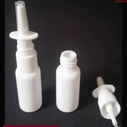 1000PCS/Lot 25 ML Nasal Spray Bottle, Medical PE Plastic White Bottle wholesaleshipping Hordt