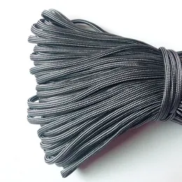 등반 로프 37 색 Paracord 550 Rope Type III 7 스탠드 100 피트 100 미터 낙하산 코드 생존 키트 도매 230614