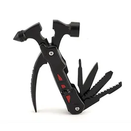 Hand Tools Portable Multi Tool Folding Hammer Outdoor Emergency Survival for Adventure Explore Escape Selfrescue Camping Equipment 230614