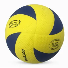 Bollar Märke storlek 5 PU Soft Touch Volleyball Official Match MVA200 Volleyballs Högkvalitativa inomhusträningbollar 230615