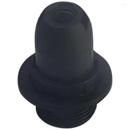 Supports de lampe Bases adaptateur E27/E26 4A 250W porte-ampoule pendentif Edison bouchon à vis douille Vintage noir 250V