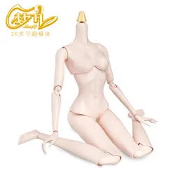 Ciała dla lalek części Mengf 26 stawów joga korpus 16 figurka dla fr it grilla Wysokiej jakości chińskie super modelki 230614