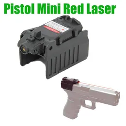 Taktyczny Pistol Mini czerwony laser dla G 17 18C 22 34 Series190S278y