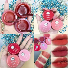 Lip Gloss 3 Color Matte Lipsticks Waterdichte Langdurige Sexy Rode Stick Moisturizing Non-stick Cup Makeup Tint Cosmetic