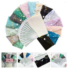 Gift Wrap Cash Budget Envelope Money Sheets Snap Button Envelopes Record Reusable Pvc Waterproof