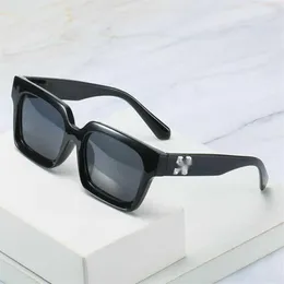 Luxury Offs Frames Fashion Sunglasses Brand Men Women Sunglass Arrow x Frame Eyewear Trend Hip Hop Square Sunglasse Sports Travel