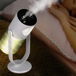 Humidifiers USB Rechargeable Portable Electric Air Humidifier Mist Nozzle Heavy Ultrasonic Atomizer Aroma Diffuser