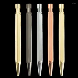 Six Edge Writing Pen Office Supplies 금속 휴대용 볼트 스쿨 문구 시그니처 휴가 선물 Jian